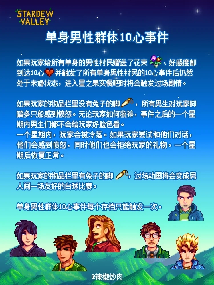 🌟星露谷攻略｜从结婚到离婚