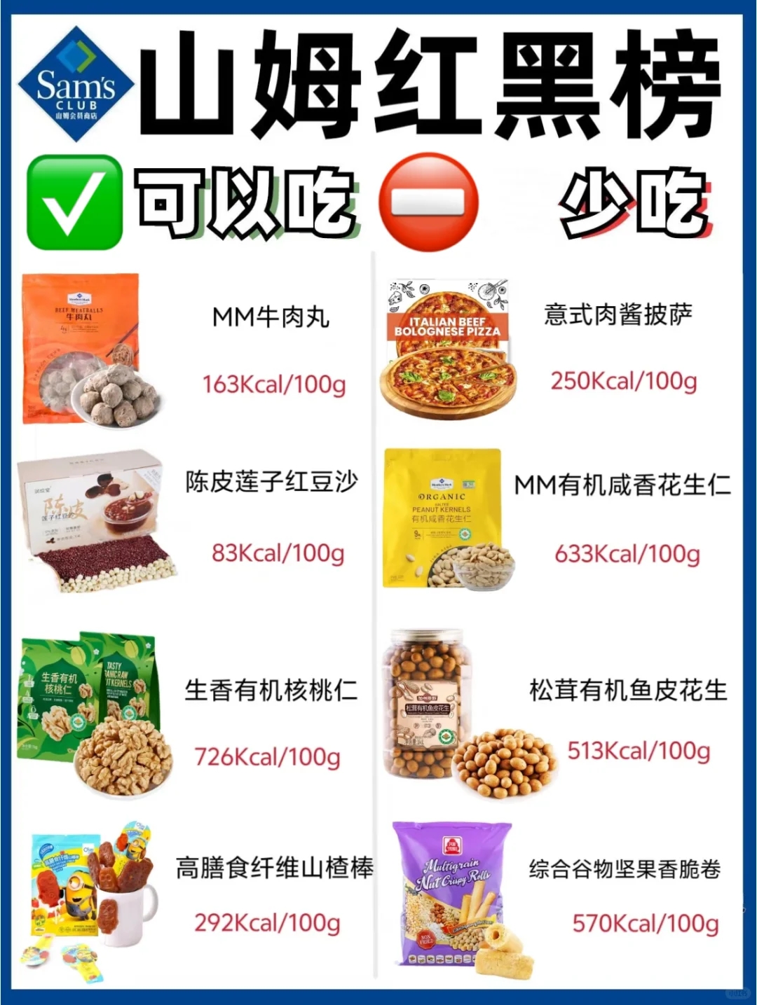 山姆红🔴黑⚫️榜 看看有没有你喜欢的🙁