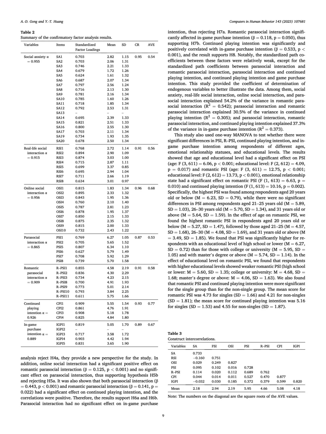 新传SSCI文献阅读｜游戏里的“心动信号”